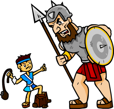 David and Goliath
