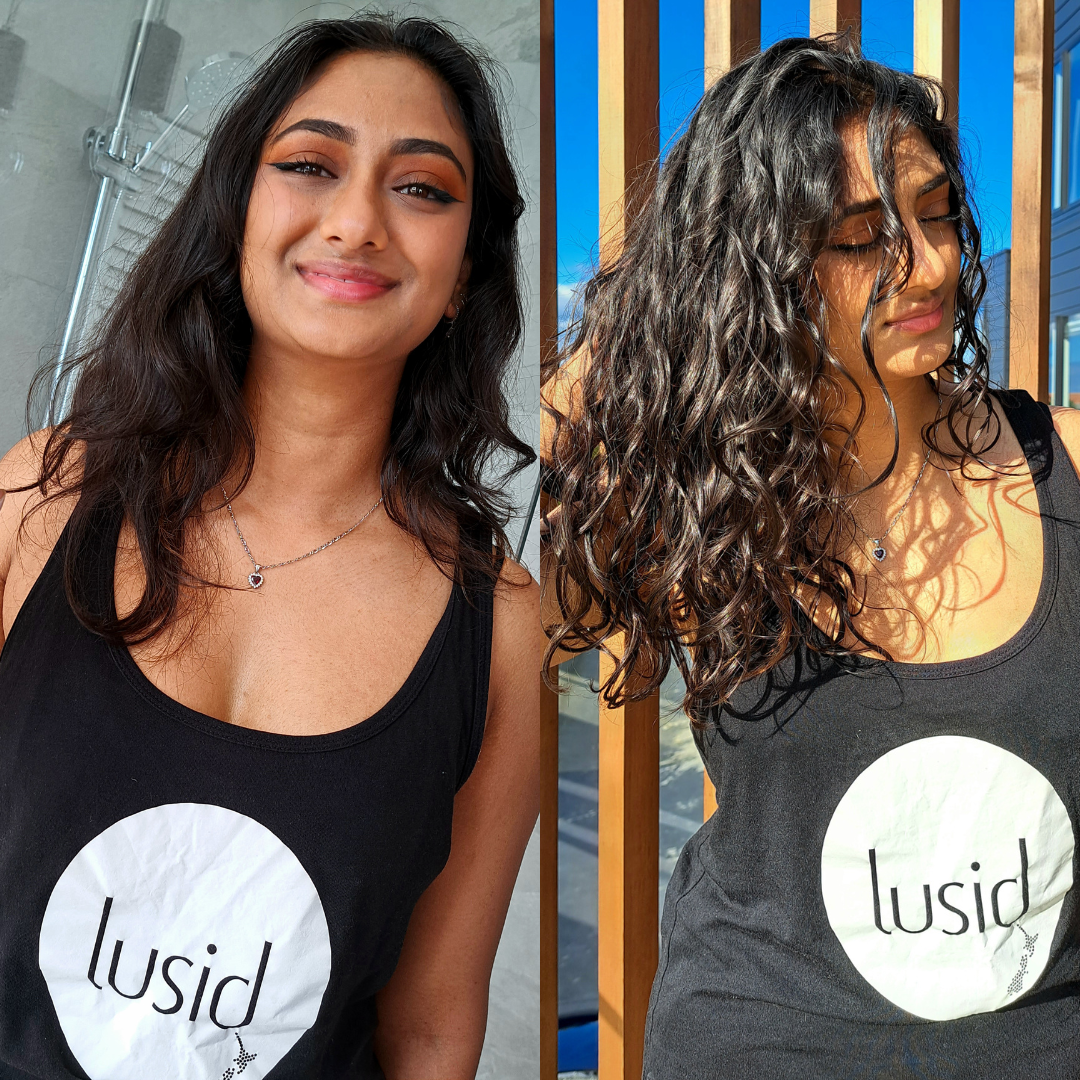 Lusid Hair before and after