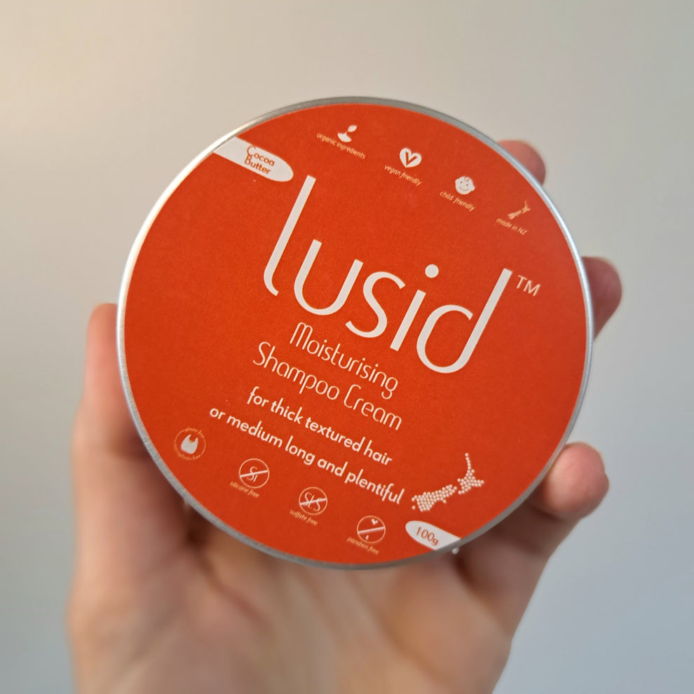 Moisturising Shampoo Cream for thick textured hair, medium long and