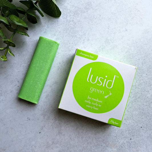 Lusid Green Shampoo Bar.