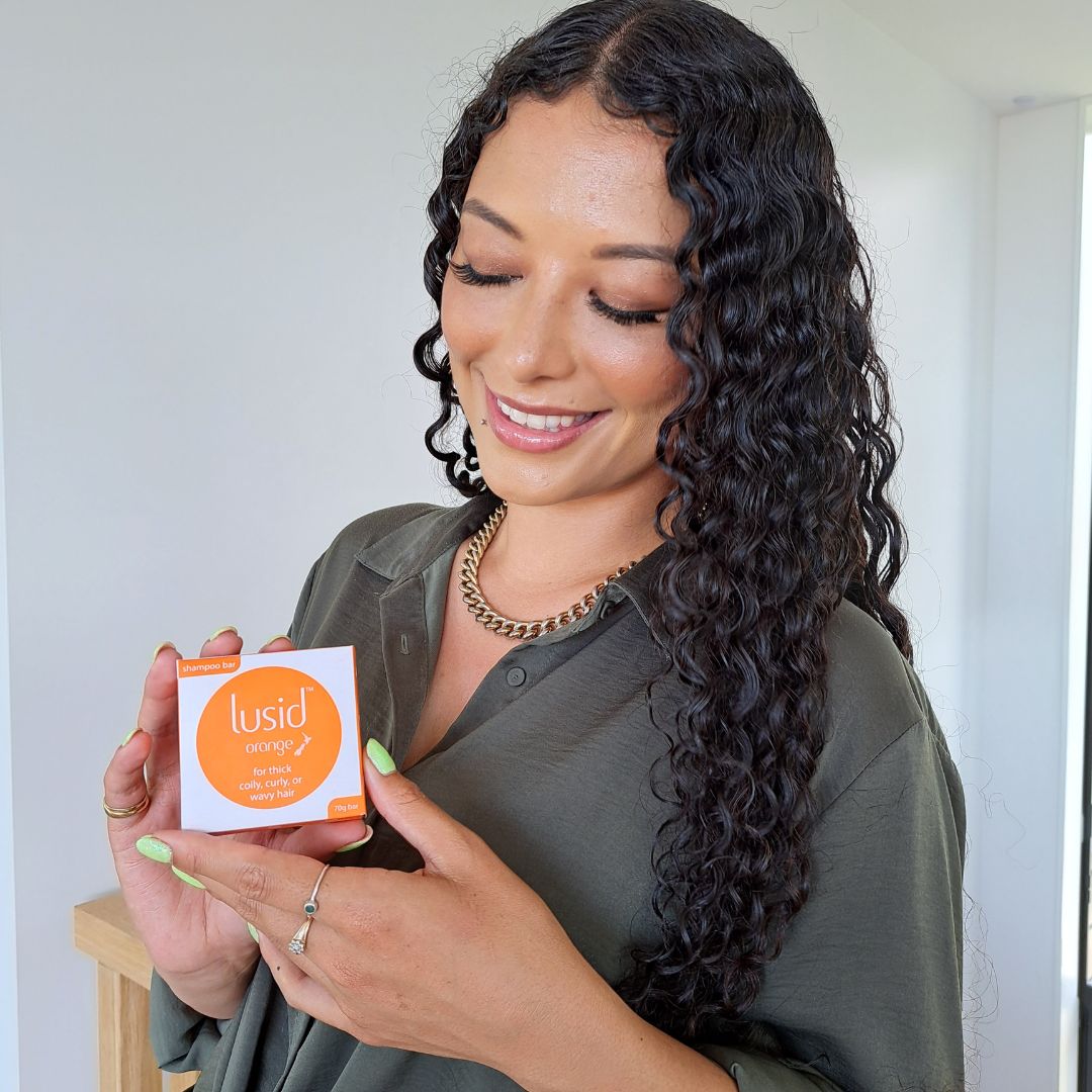 Lusid Orange Shampoo Bar