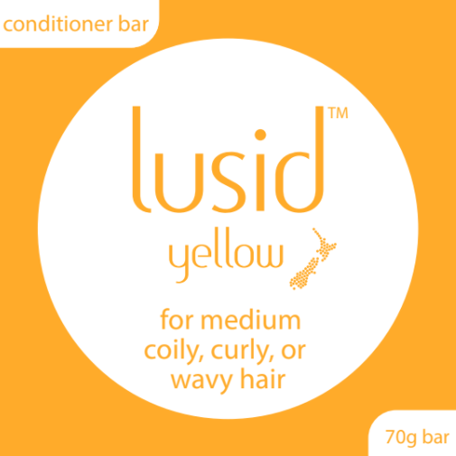Lusid Yellow Conditioner Bar 70g - Lusid Beauty
