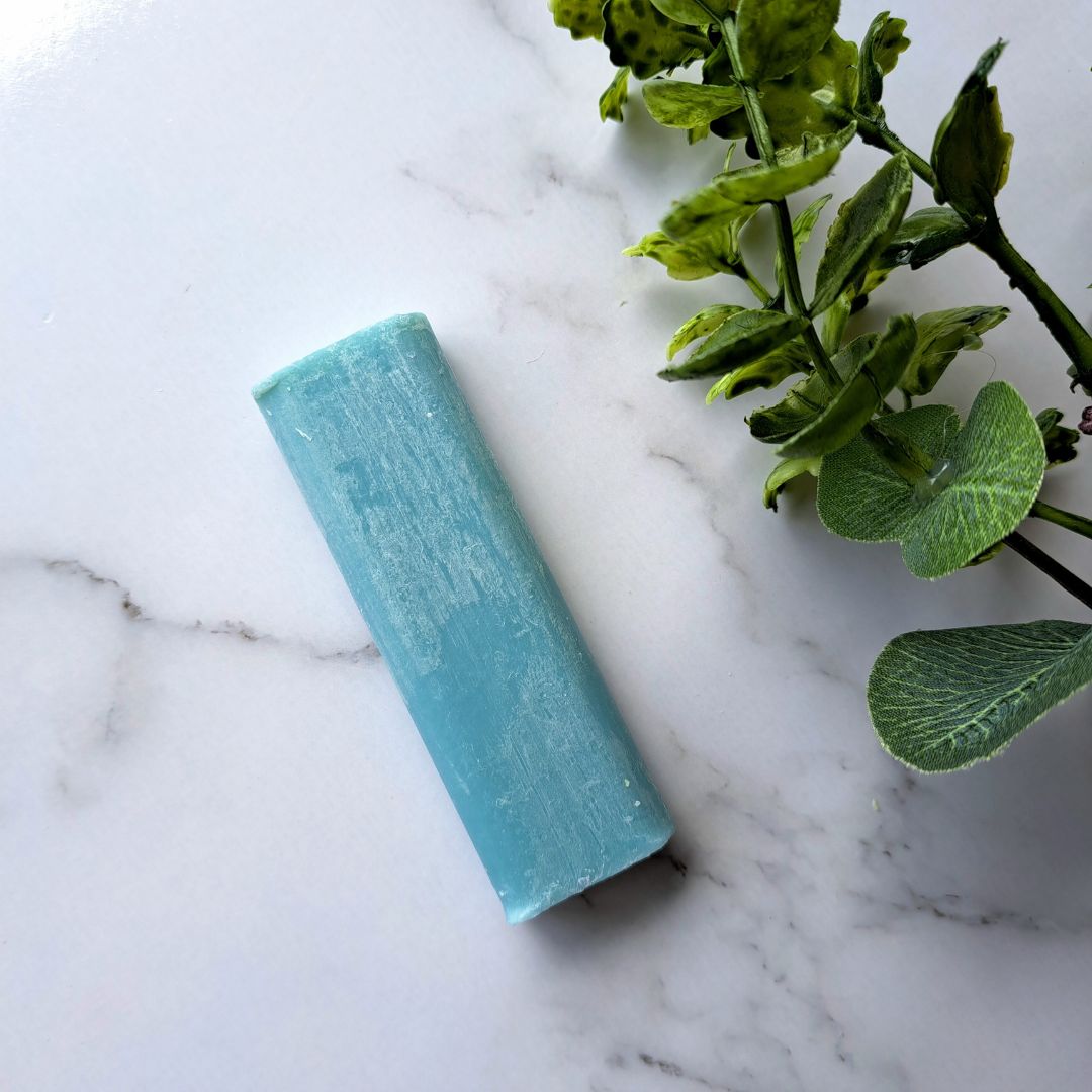 Lusid Blue Shampoo Bar.