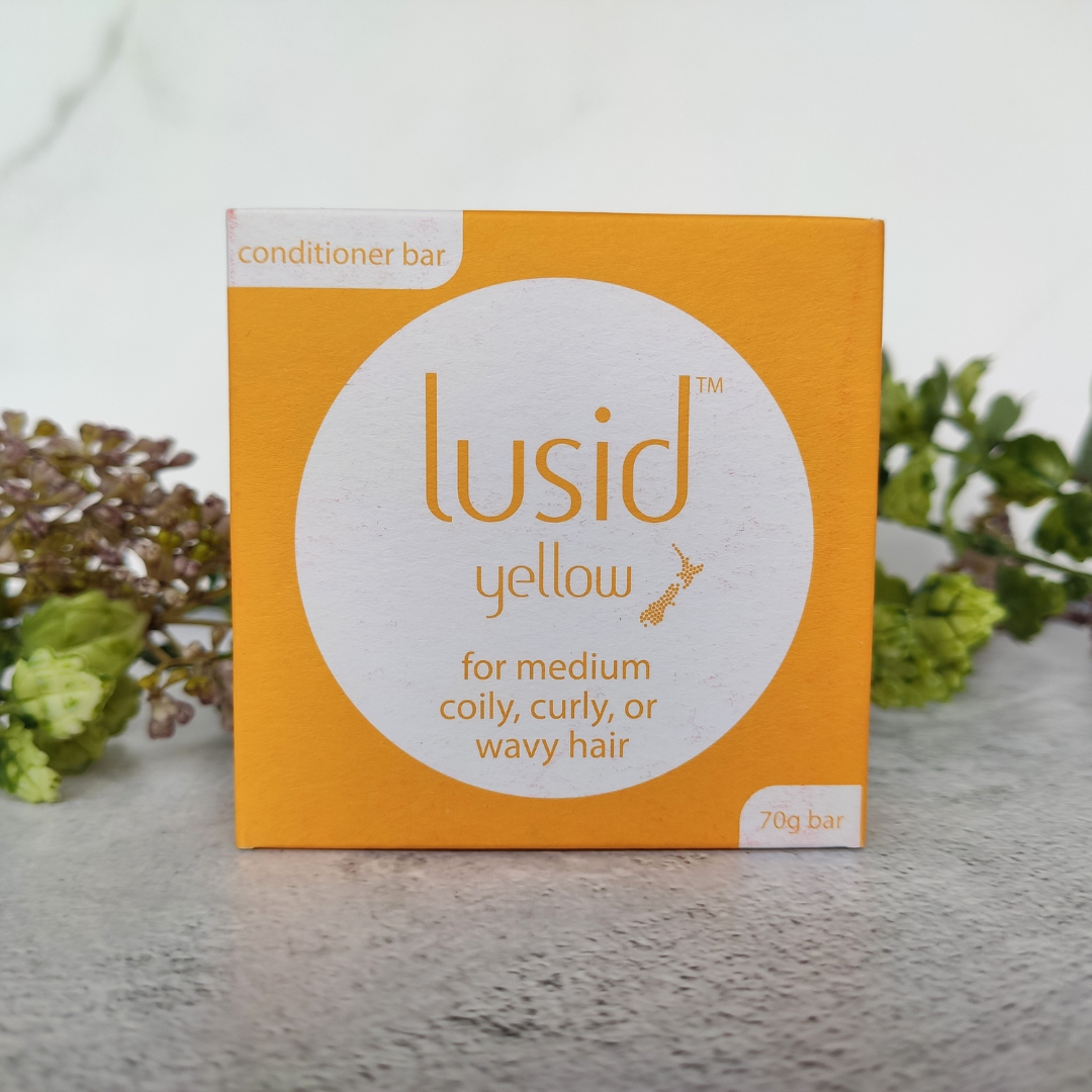 Lusid Yellow Conditioner Bar.